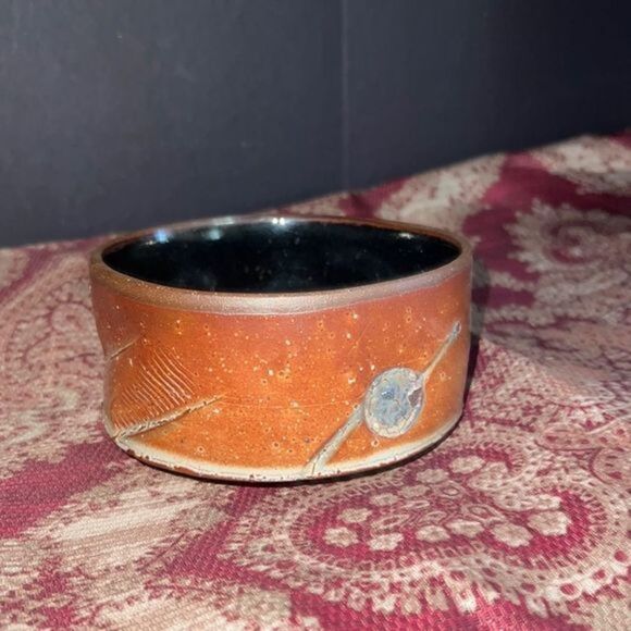 Glazed Southwestern Ceramic Bowl - Picture 1 of 7